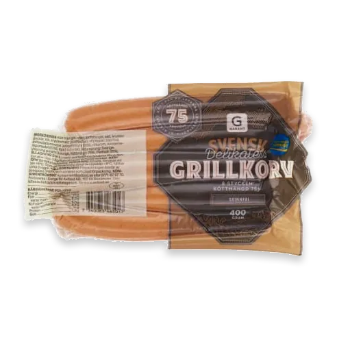 Grillkorv Hög Kötthalt