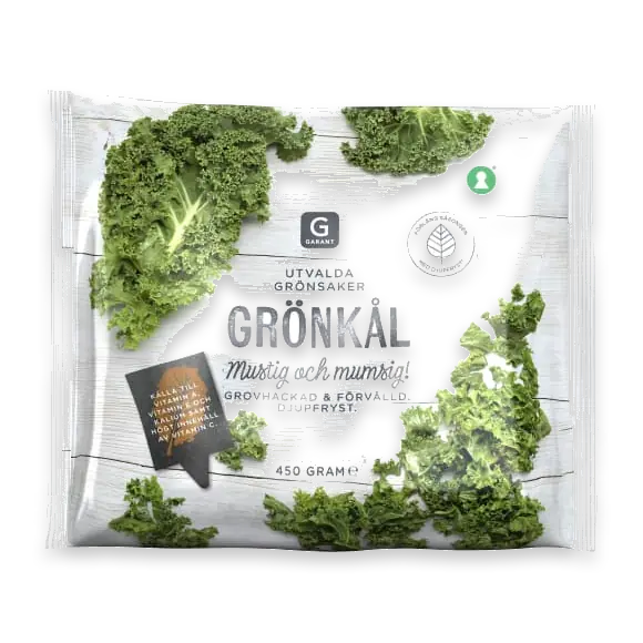Grönkål Grovhackad Fryst