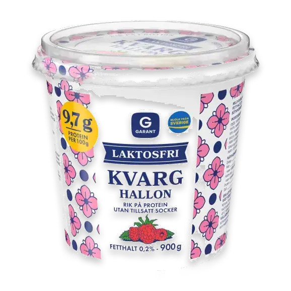 Hallon Kvarg Laktosfri 0,2%