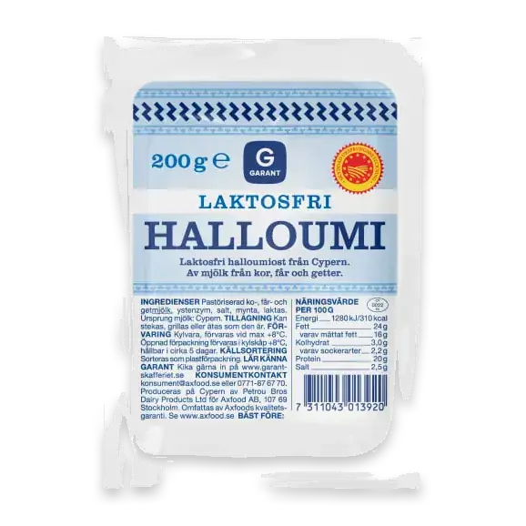 Halloumi Laktosfri 24%