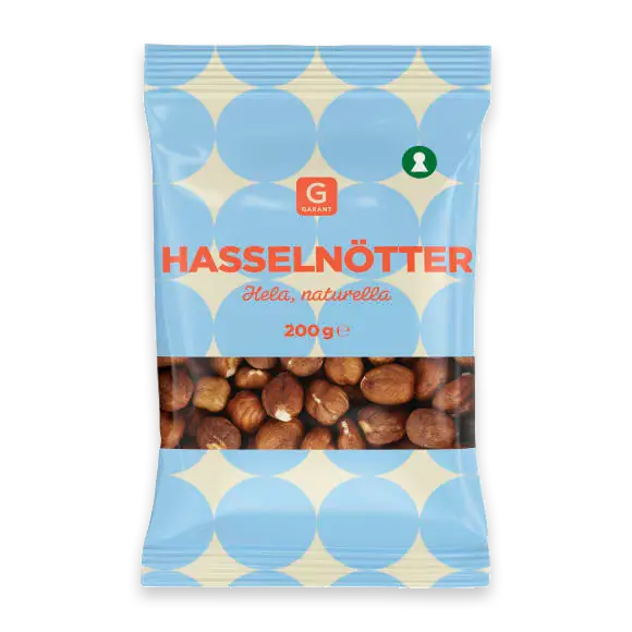 Hasselnötter Hela Naturella