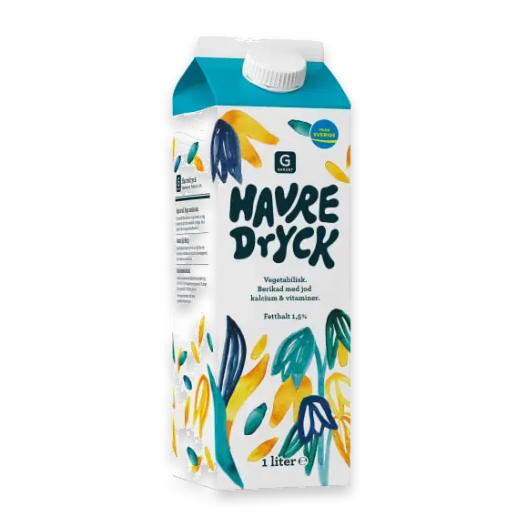 Havredryck Vegetabilisk 1,5%