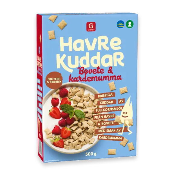 Havrekuddar Bovete & Kardemumma