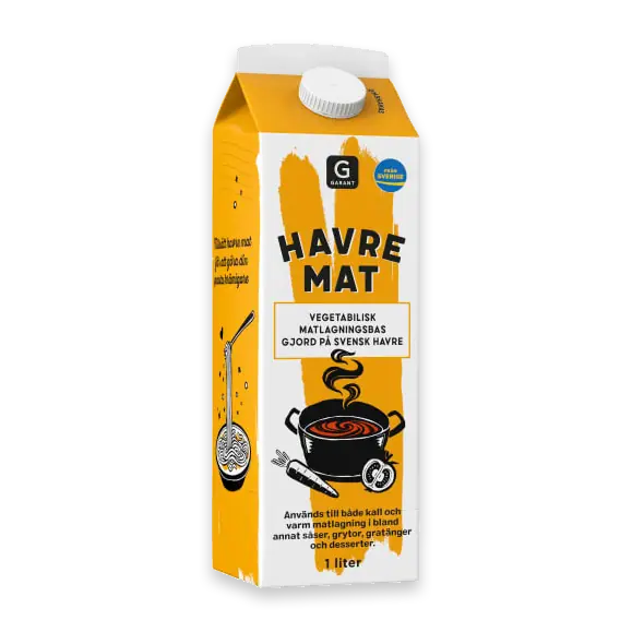 Havremat Matlagningsbas Vegetabilisk