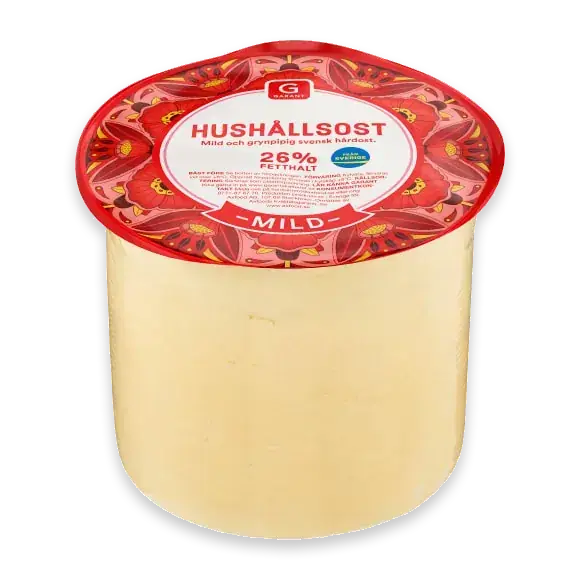 Hushållsost Mild 26%