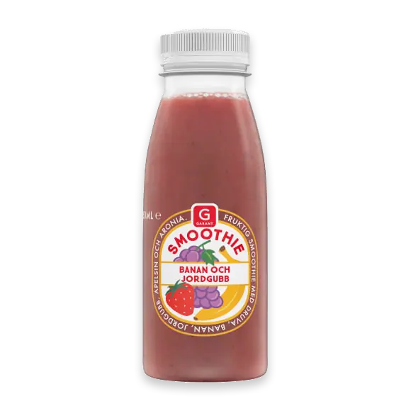 Jordgubb Banan Smoothie