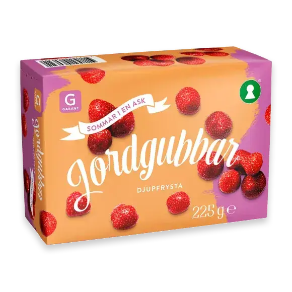 Jordgubbar Frysta