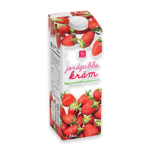 Jordgubbskräm