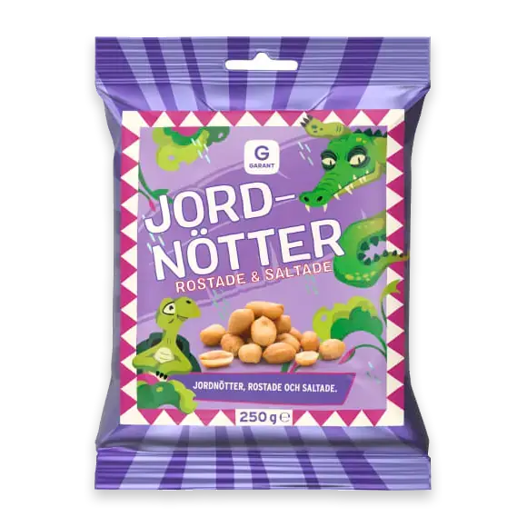 Jordnötter Rostade Saltade