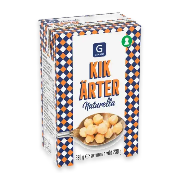 Kikärter Naturella