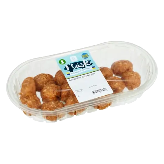 Köttbullar Asiatiska Citrongräs Gochugaru Fläsk