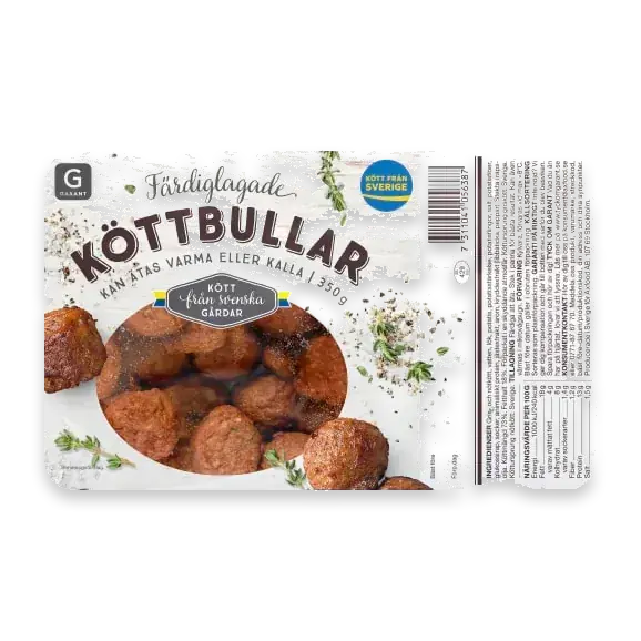 Köttbullar Färdiglagade