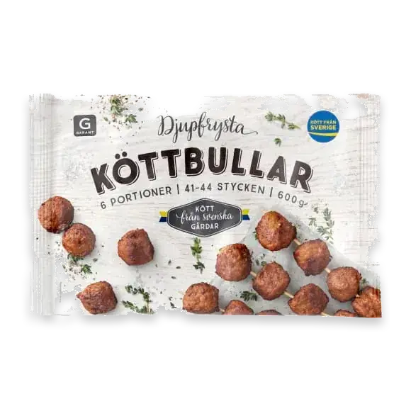 Köttbullar Frysta