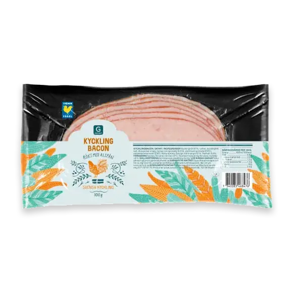 Kycklingbacon Rökt med Alspån
