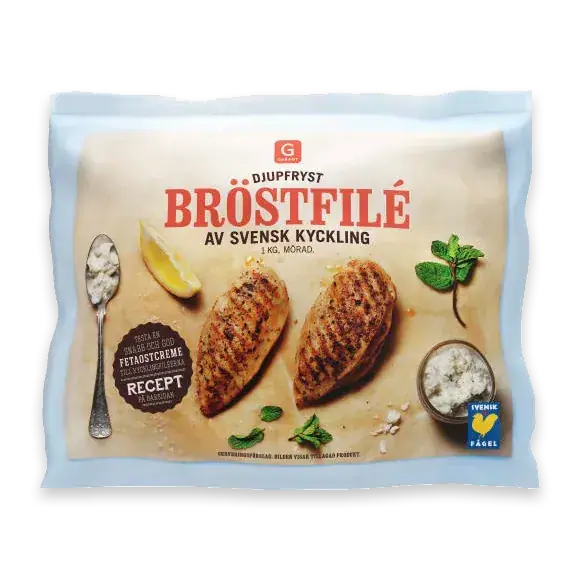 Kycklingfilé Svensk Fryst
