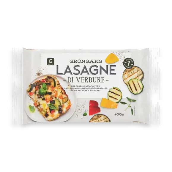 Lasagne Di Verdure Grönsaks Fryst/1 Port