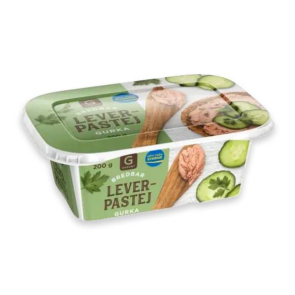 Leverpastej Gurka Bredbar