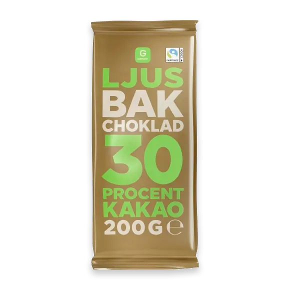 Ljus Bakchoklad 30%