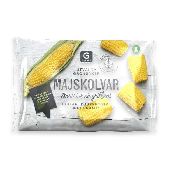 Majskolv Bitar Fryst