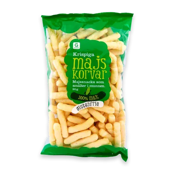 Majskorvar Krispiga Glutenfria