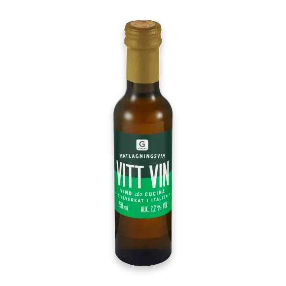 Matlagningsvin Vitt Alkohol 2,2%