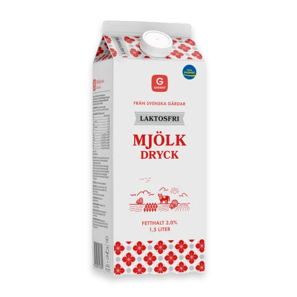Mjölkdryck Laktosfri 3%
