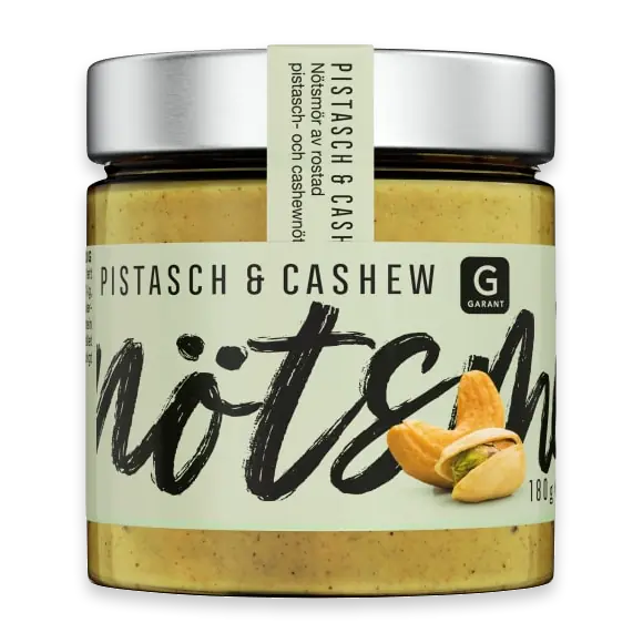 Nötsmör Pistasch&cashew