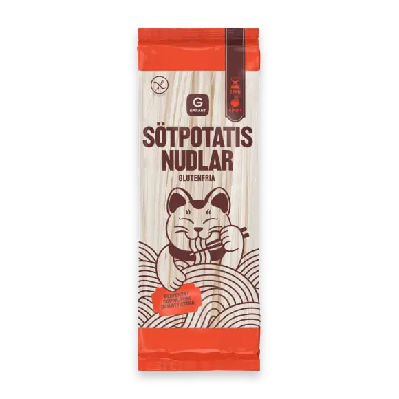 Nudlar Sötpotatis