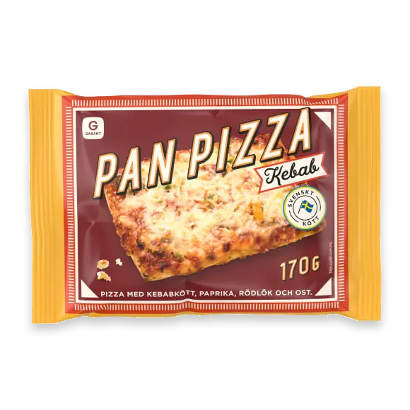 Panpizza Kebab Fryst