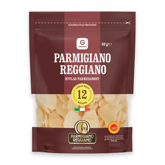 Parmigiano Reggiano 12mån Hyvlad Parmesanost