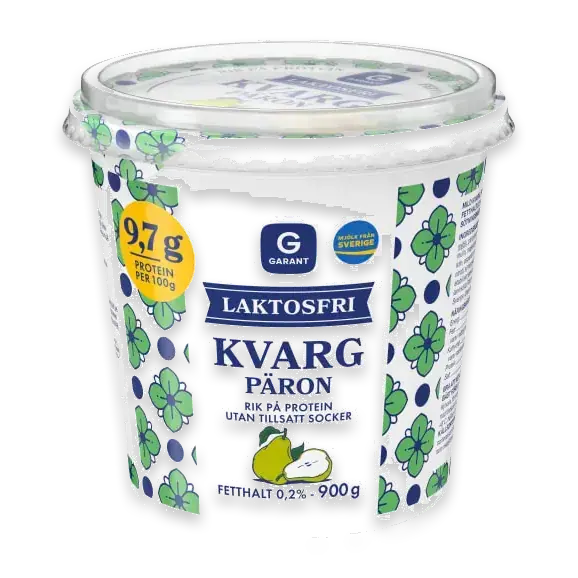 Päron Kvarg Laktosfri 0,2%