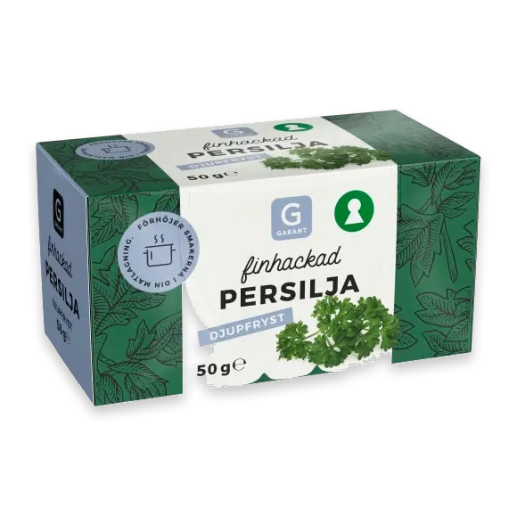 Persilja Finhackad Fryst