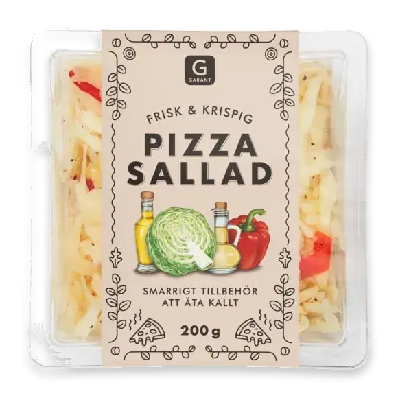 Pizzasallad