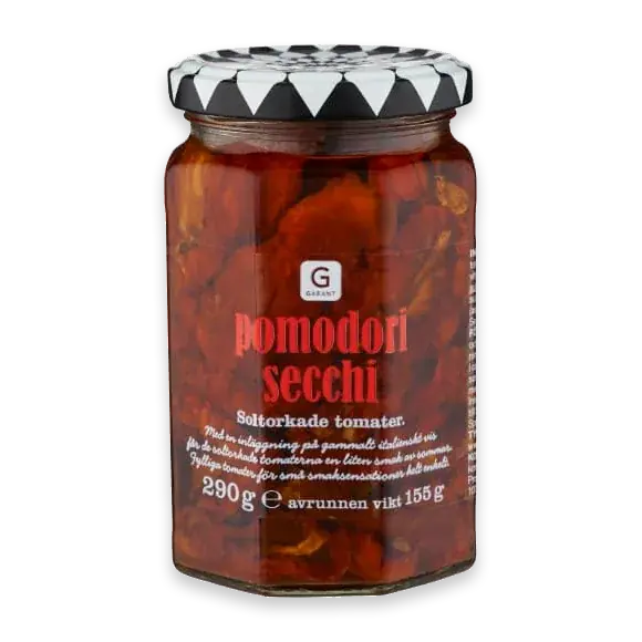 Pomodori Secchi Soltorkade Tomater