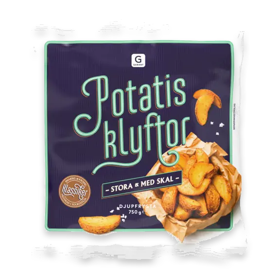 Potatisklyftor Skal