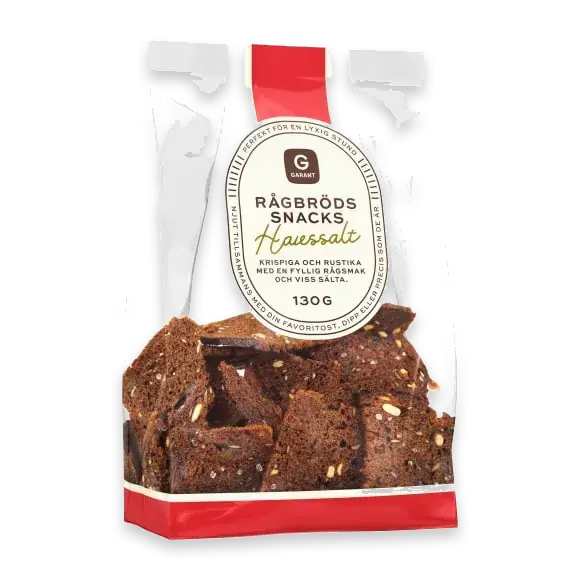 Rågbrödssnacks Havssalt
