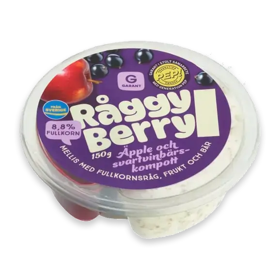 Råggyberry Äpple Svartvinbär Kompott