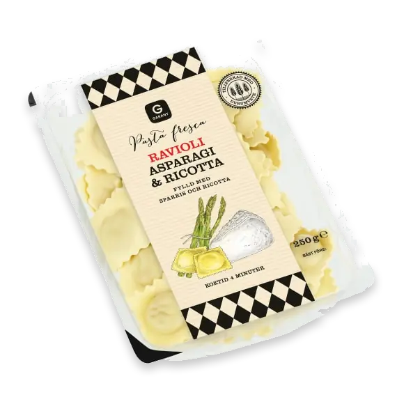 Ravioli Asparagi Ricotta