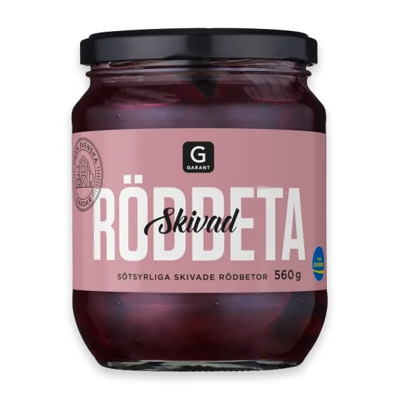 Rödbeta Skivad
