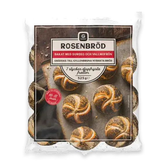 Rosenbröd Frysta/7p