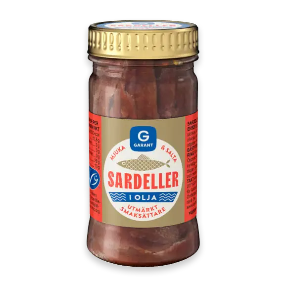 Sardeller i Olja