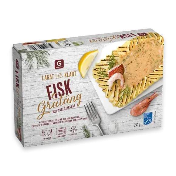 Skaldjurssås Fiskgratäng Fryst/1 Port