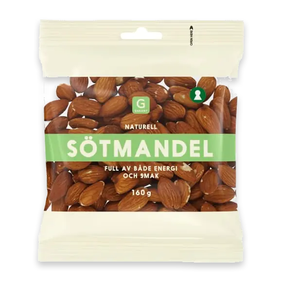 Sötmandel Naturell