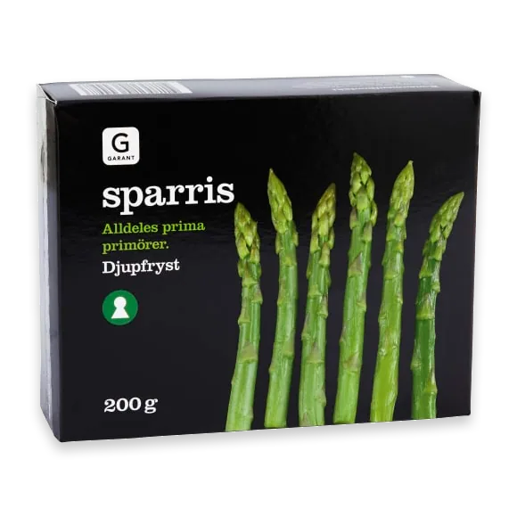 Sparris Fryst