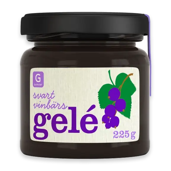 Svart Vinbärs Gelé