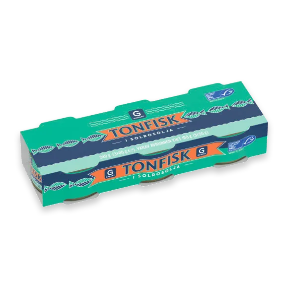 Tonfisk i Olja 3x80g