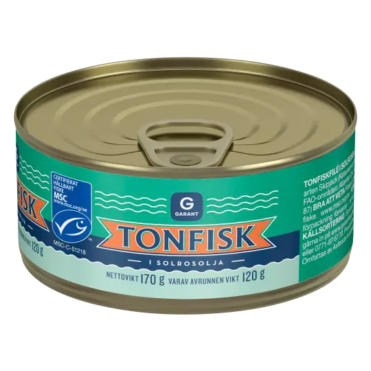 Tonfisk Olja
