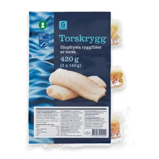 Torskryggfilé