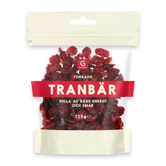 Tranbär Torkade