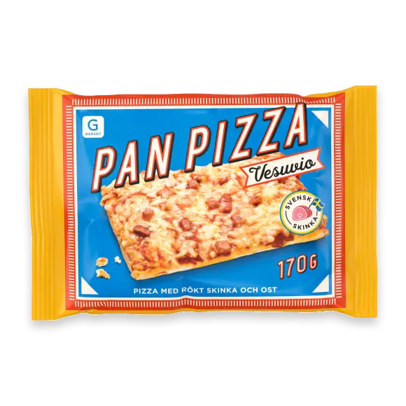 Vesuvio Pan Pizza Fryst